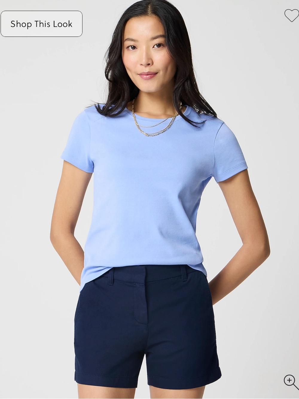J Crew  Factory 5" classic chino short